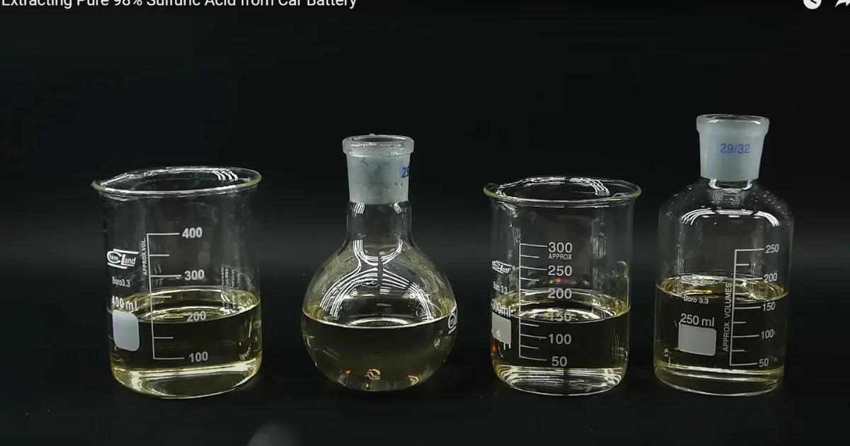 Emergency Response To Sulphuric Acid Spills