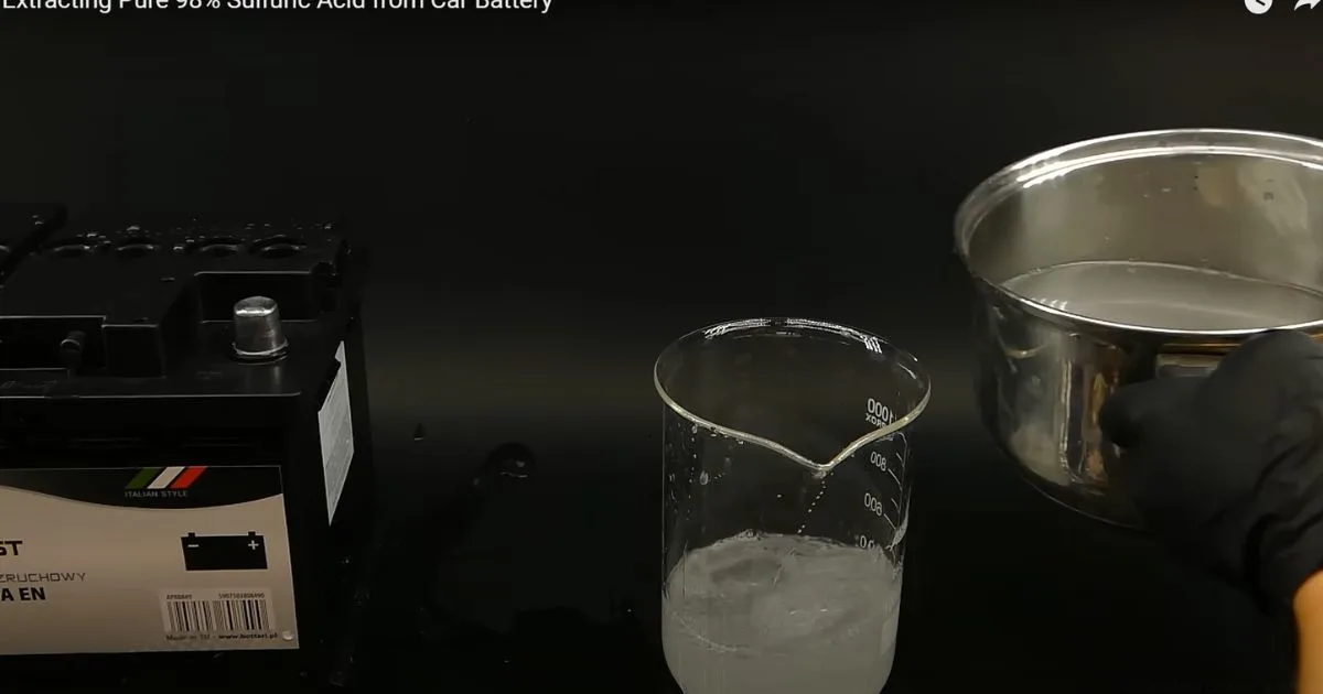 Health Hazards Of Sulphuric Acid Exposure